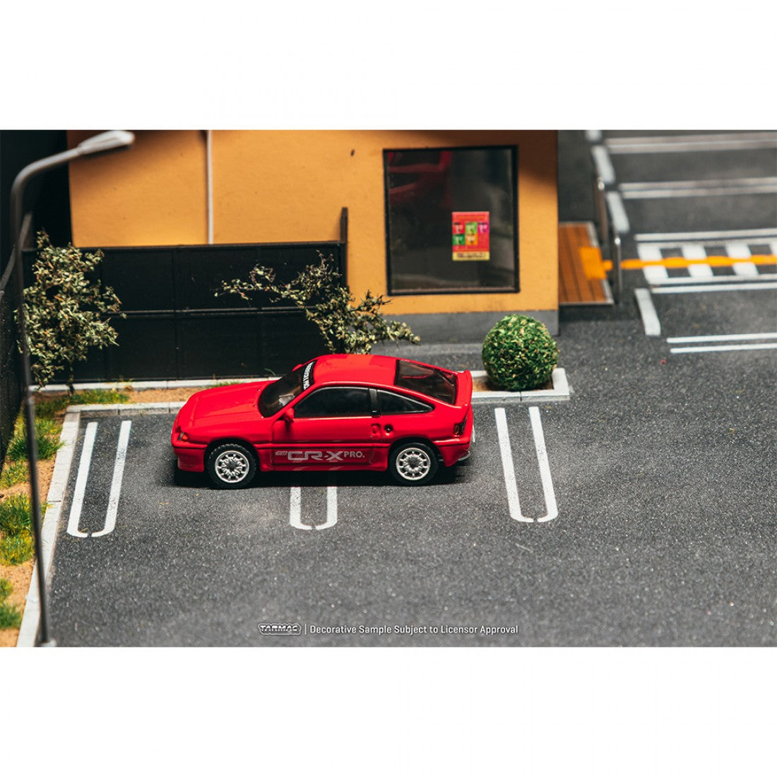 (PRE-ORDER) Tarmac Works GLOBAL64 1:64 HONDA Ballade Sports MUGEN CR-X PRO Red T64G-TL058-RE