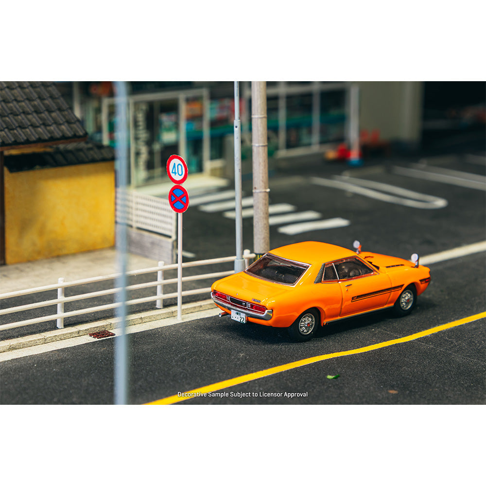 (PRE-ORDER) Tarmac Works J-Collection 1:64 Toyota Celica 1600GT TA22 Orange JC64-011-OR