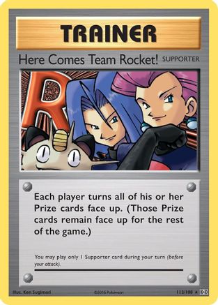 Here Comes Team Rocket! 113/108 - XY Evolutions