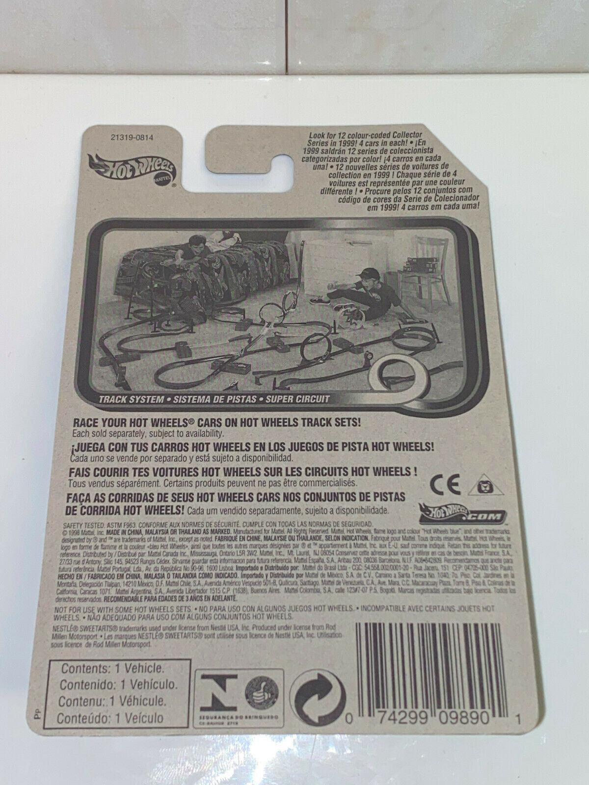 1999 Hot Wheels Sugar Rush Series II FULL SET OF 4 CARS International Cards NIP