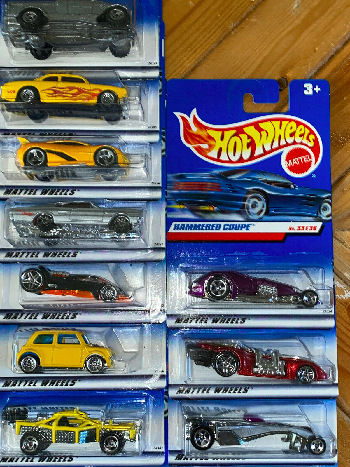 2000 Hot Wheels First Editions Full Set of 36 CARS International Cards VHTF NIP