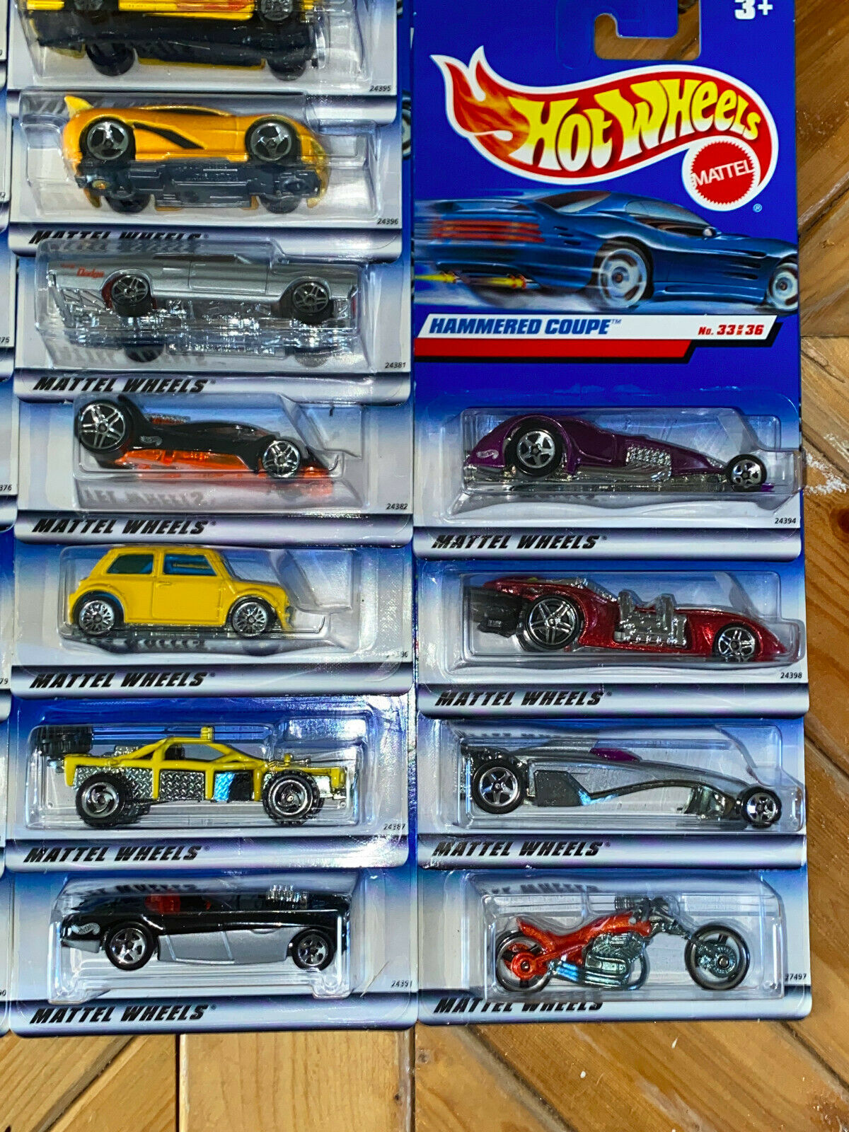 2000 Hot Wheels First Editions Full Set of 36 CARS International Cards VHTF NIP