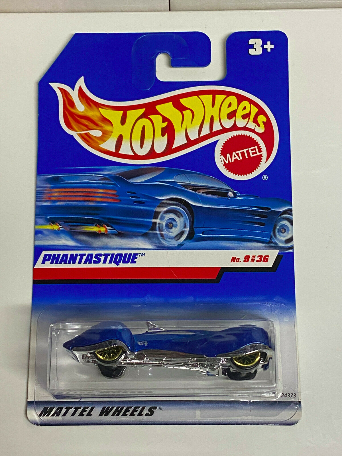 2000 Hot Wheels First Editions #9/36 Phantastique Blue International Card NIP