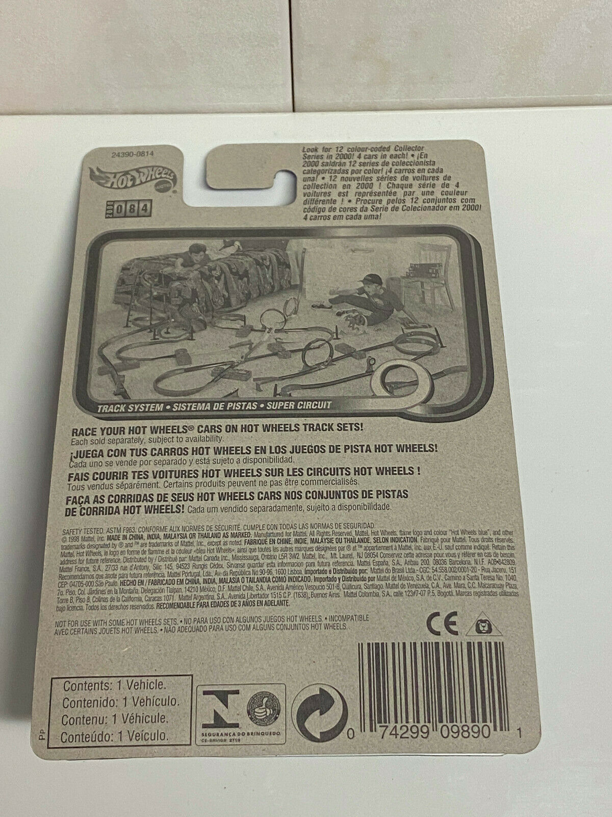 2000 Hot Wheels First Editions #24/36 Muscle Tone International Card NIP