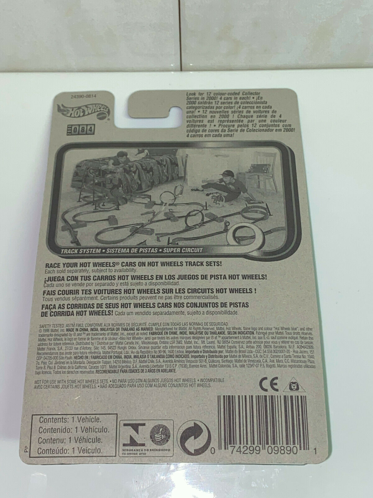 2000 Hot Wheels First Editions #24/36 Muscle Tone International Card NIP