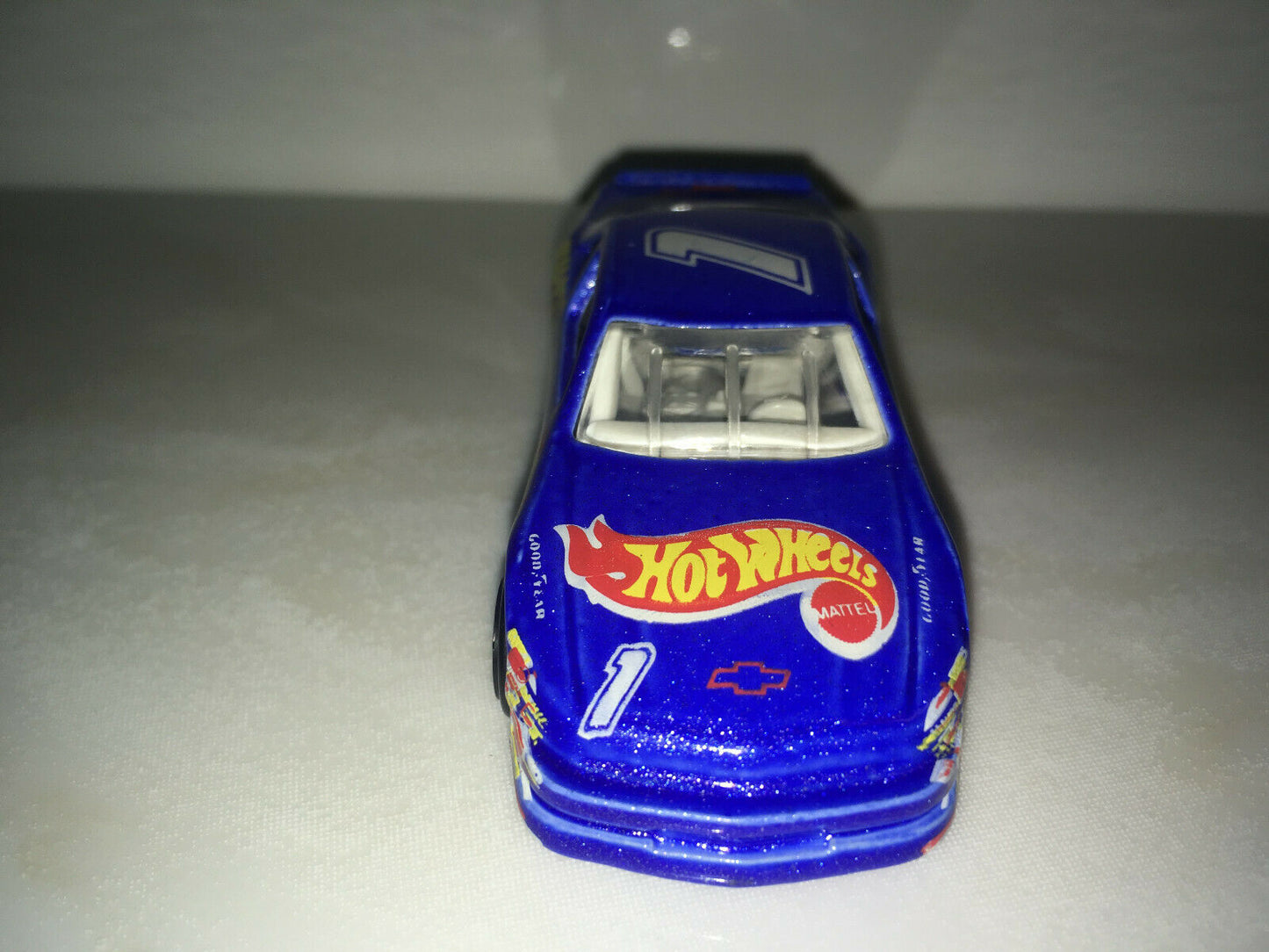 1992 Hot Wheels Blue and White Indy Racer Racecar MINT