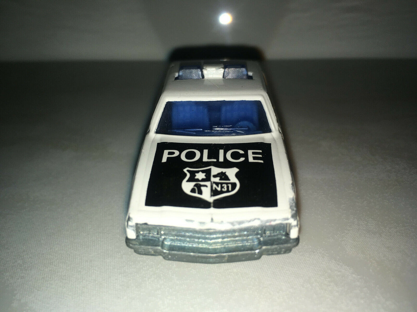 RARE VINTAGE Majorette Chevrolet Impala POLICE car #31 N240