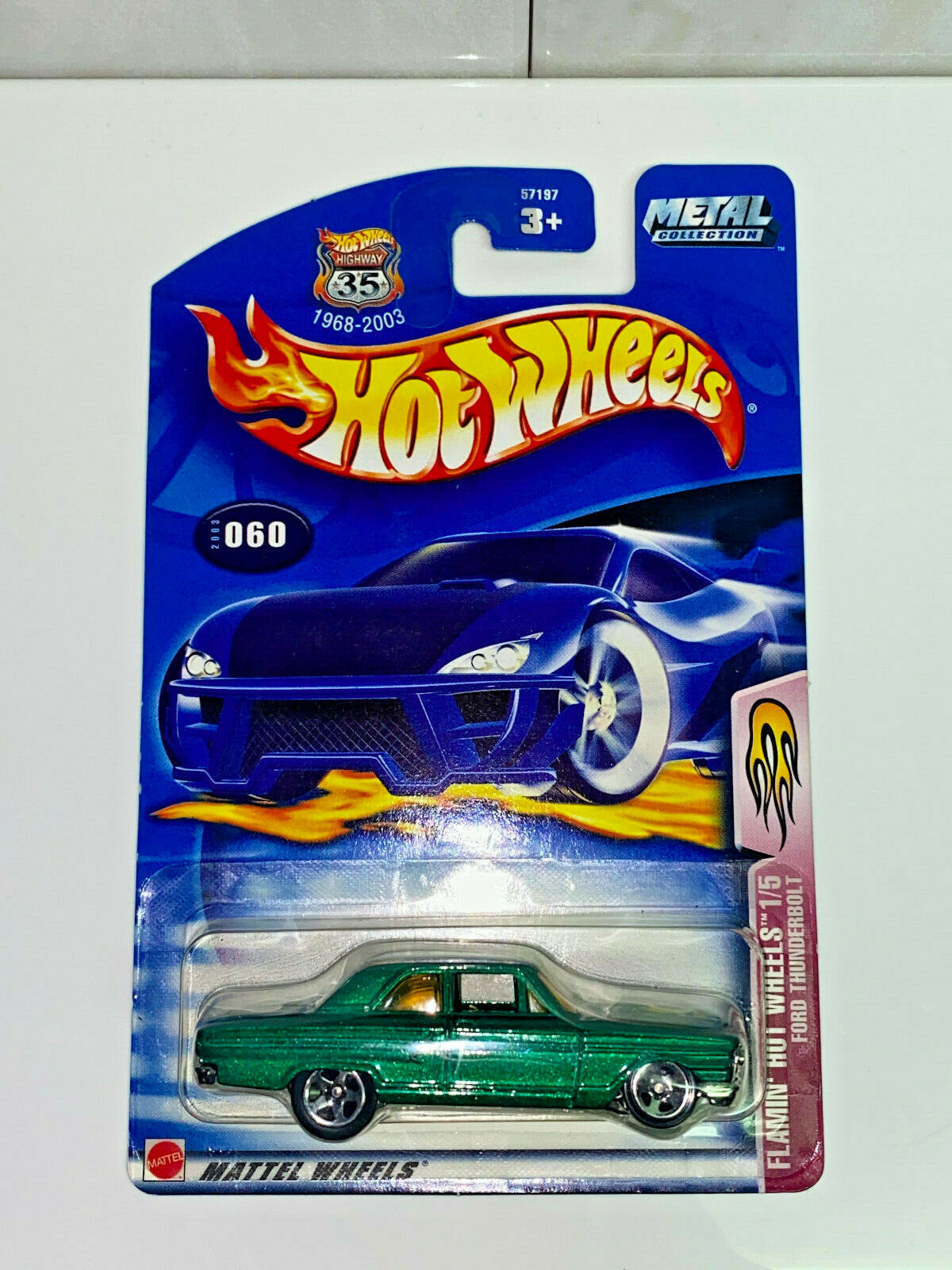 2003 Hot Wheels Flamin' Hot Wheels 5 of 5 Full set of 5 Cars NIP