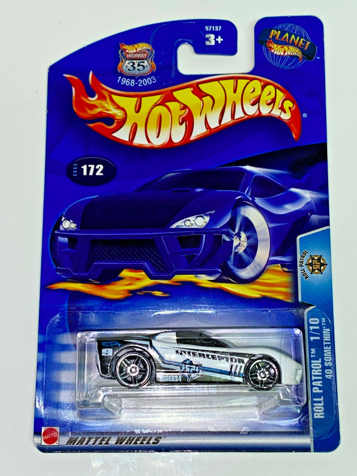 2003 Hot Wheels Roll Patrol Full Set of 11 Cars (10 Car Set + Bonus Car) NIP