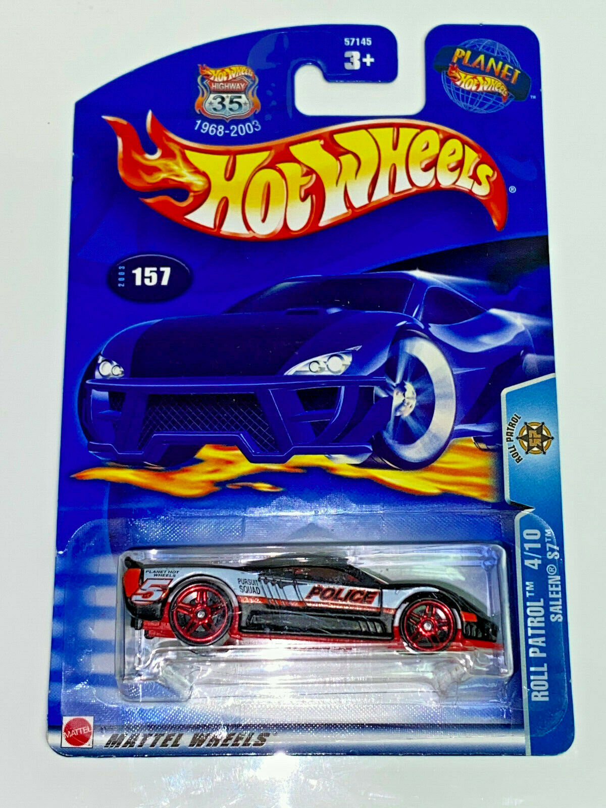2003 Hot Wheels Roll Patrol Full Set of 11 Cars (10 Car Set + Bonus Car) NIP