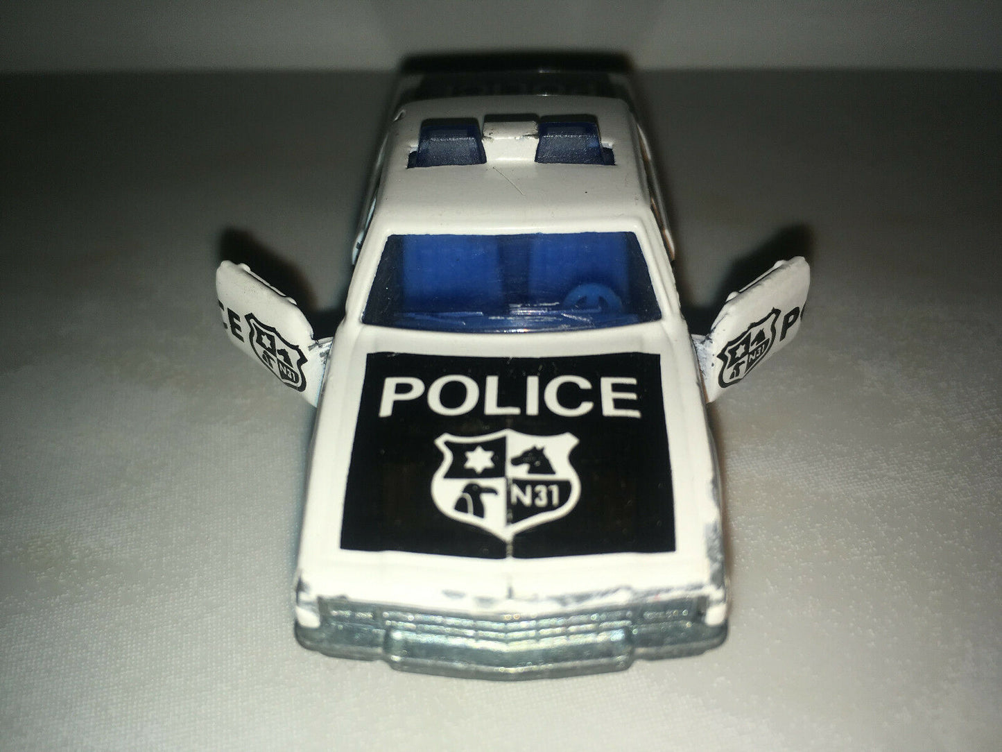RARE VINTAGE Majorette Chevrolet Impala POLICE car #31 N240