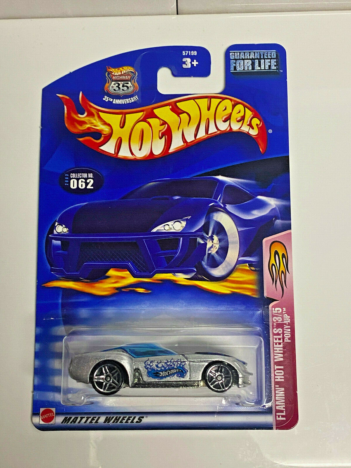 2003 Hot Wheels Flamin' Hot Wheels 5 of 5 Full set of 5 Cars NIP