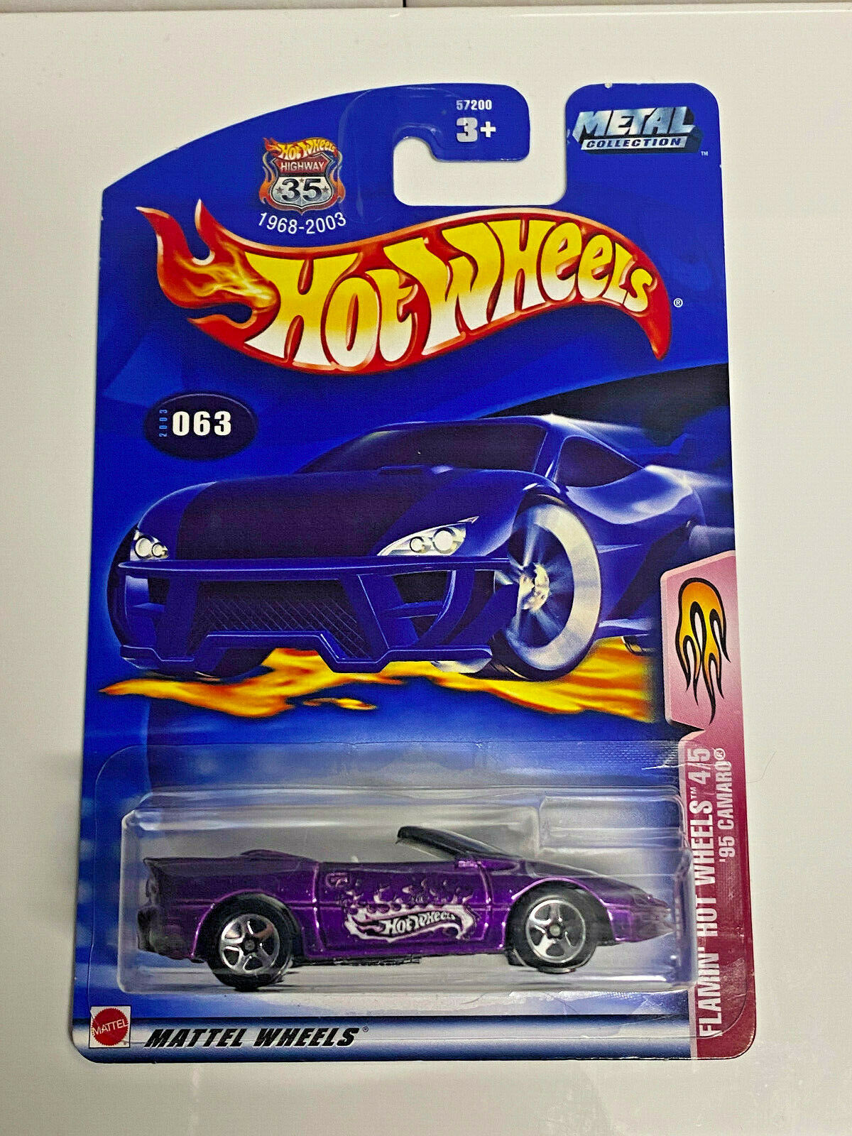 2003 Hot Wheels Flamin' Hot Wheels 5 of 5 Full set of 5 Cars NIP