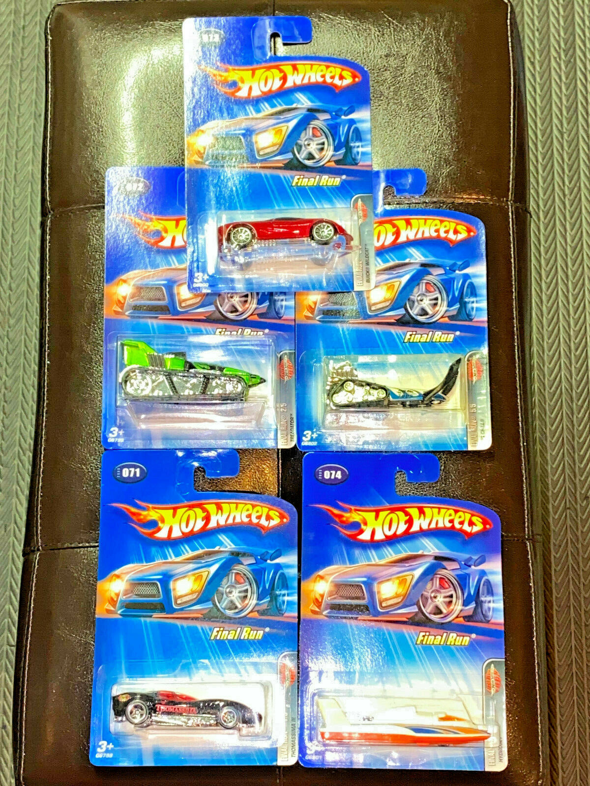 2005 Hot Wheels 2005 Final Run Full Set of 5 NIP #071,#072,#073,#074,#075