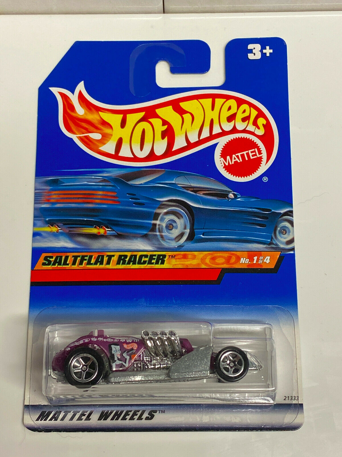 1999 Hot Wheels Car-Toon Friends Series Full Set 4 International Cards NIP VHTF