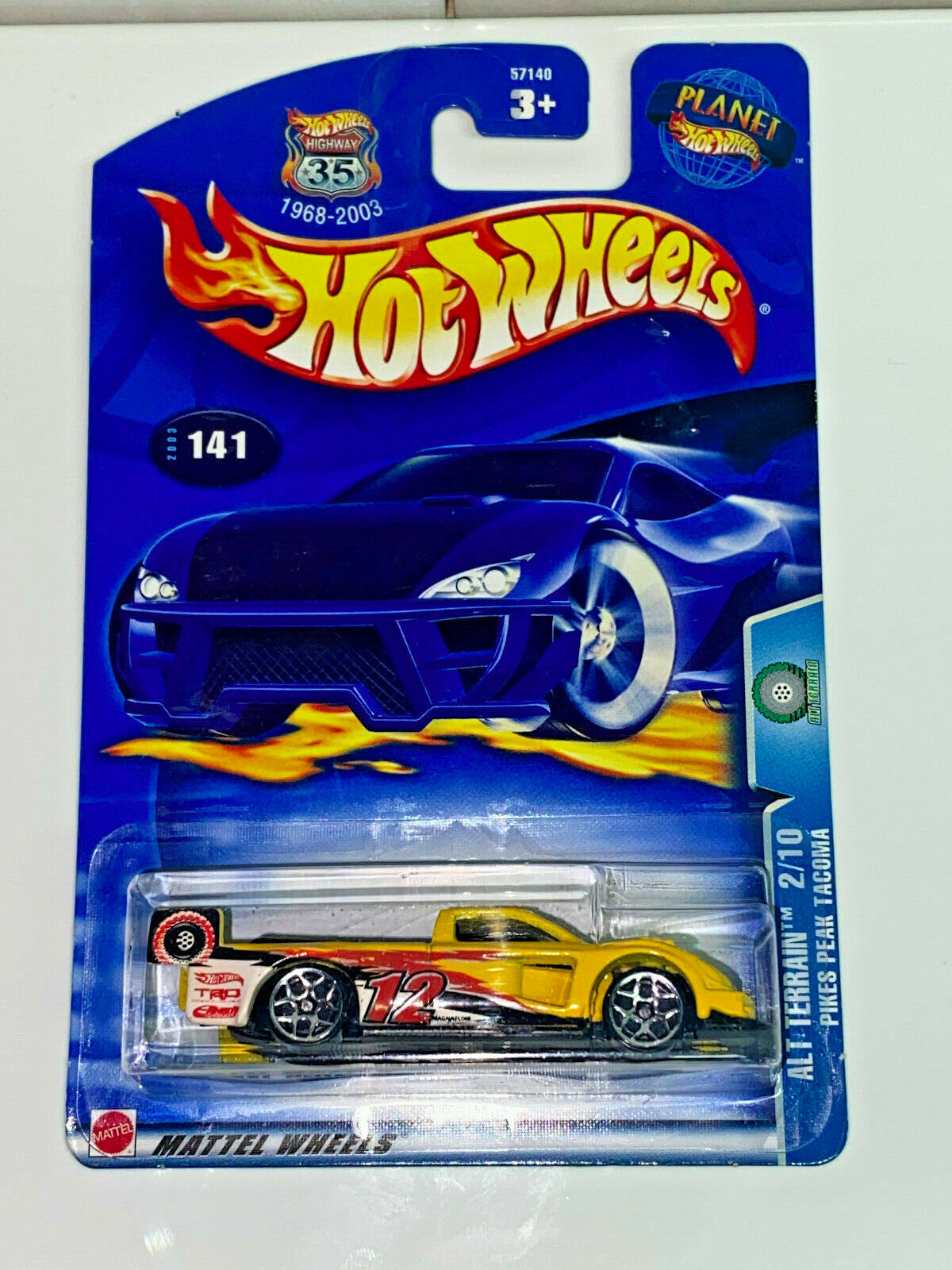 2003 Hot Wheels ALT TERRAIN full set 10/10 NIP