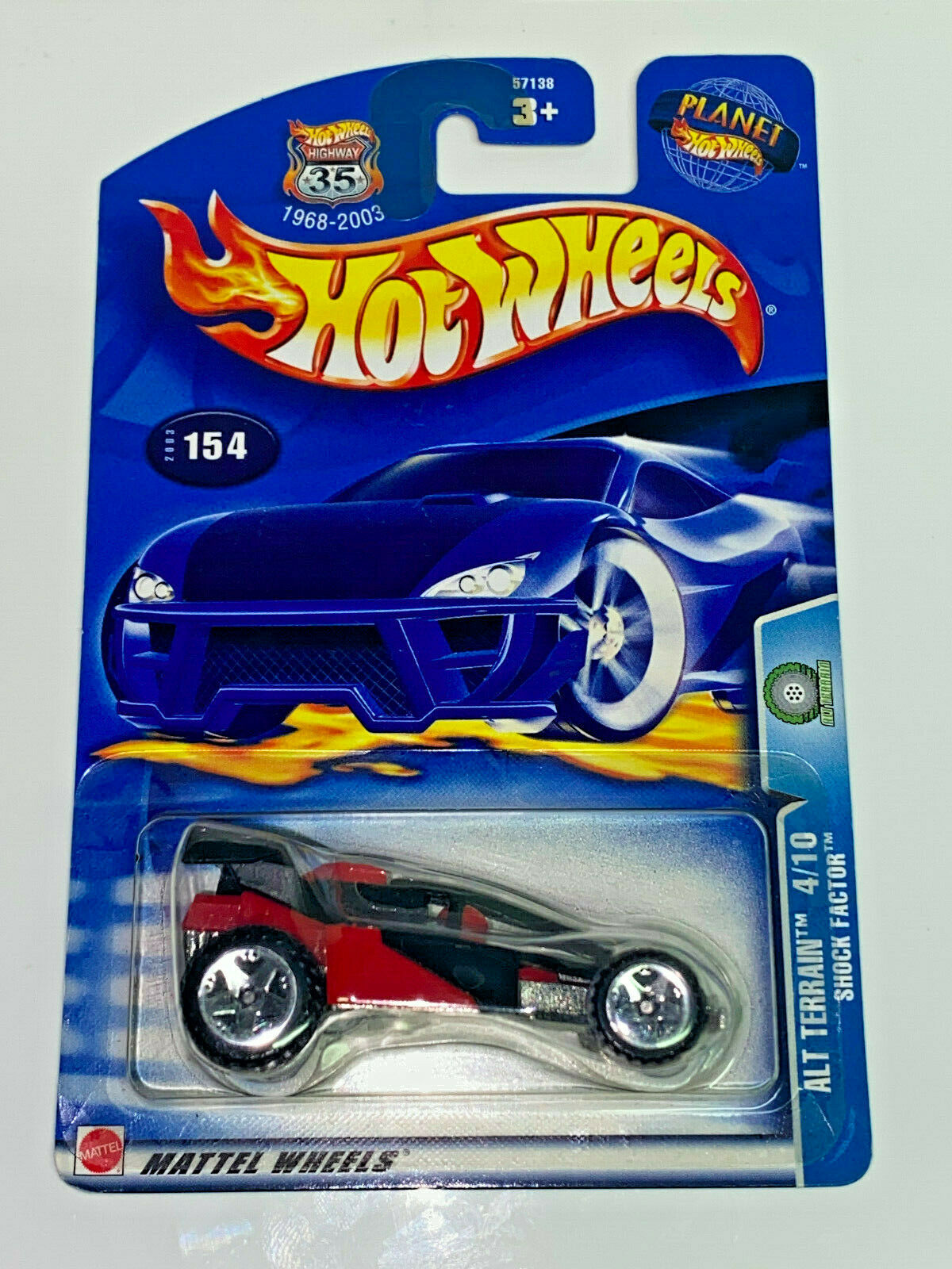 2003 Hot Wheels ALT TERRAIN full set 10/10 NIP