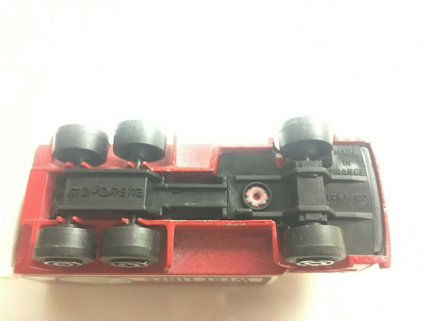 RARE VINTAGE Majorette 265 Renault J Container West Lines