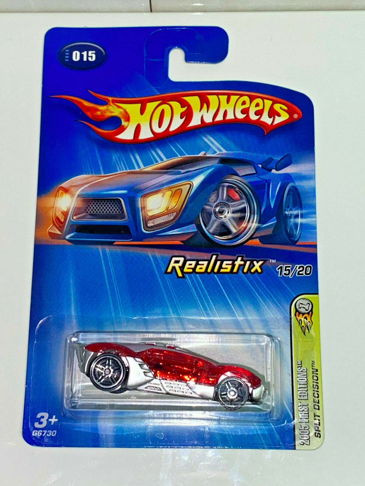 2005 Hot Wheels Realistix 15/20 2005 First Editions Split Decision #015 NIP