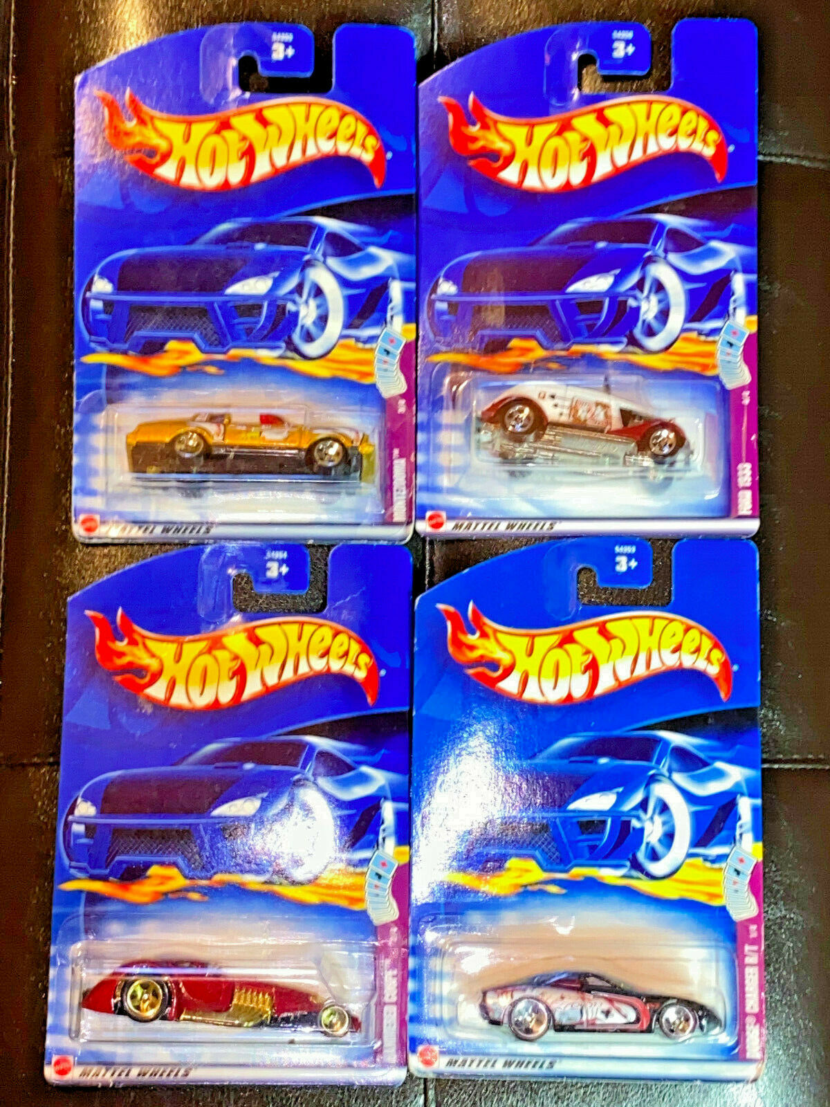 2002 Hot Wheels Wild Aces Full Set of 4 NIP Collector #071,#072,#073,#074