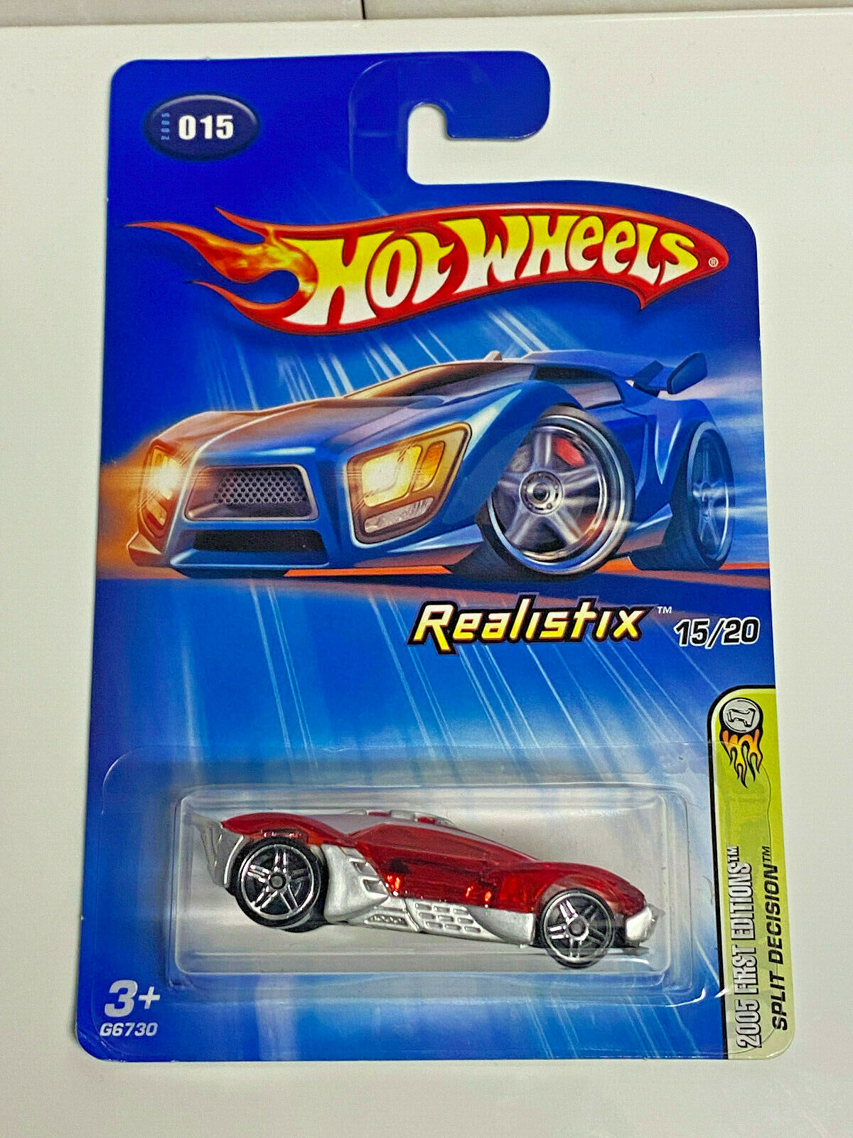 2005 Hot Wheels Realistix 15/20 2005 First Editions Split Decision #015 NIP
