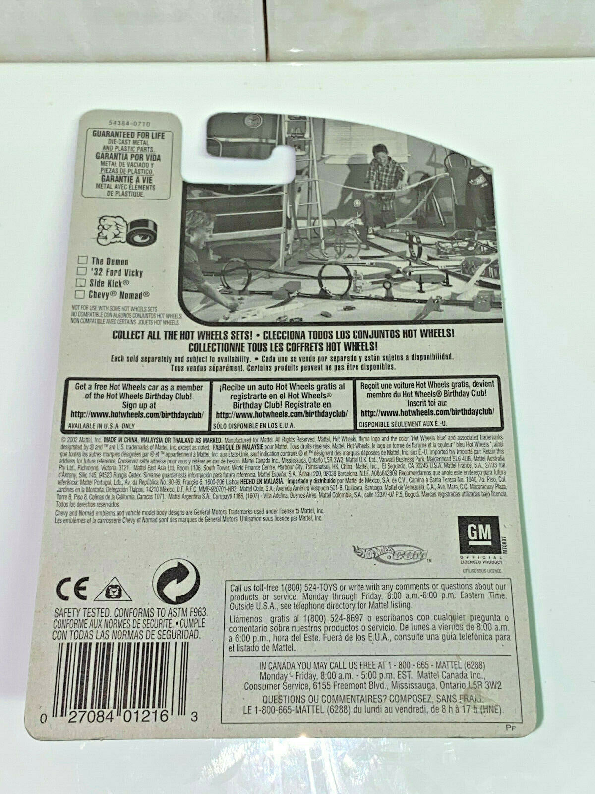 2002 Hot Wheels Redlines Series Full Set of 4 Collector #103,#104,#105,#106 NIP