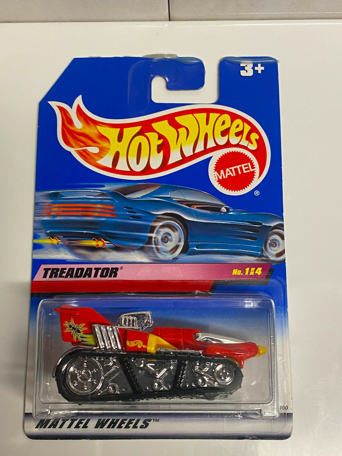 1999 Hot Wheels Buggin' Out Series Full Set of 4 International Cards NIP