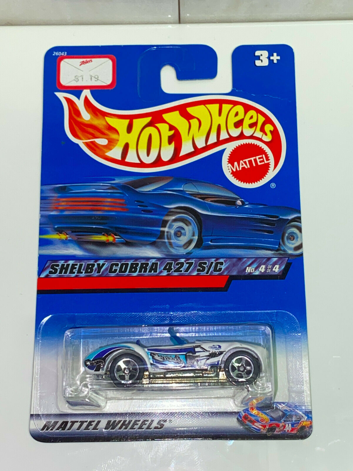 2000 Hot Wheels Speed Blaster Series FULL SET OF 4 International Card VHTF NIP