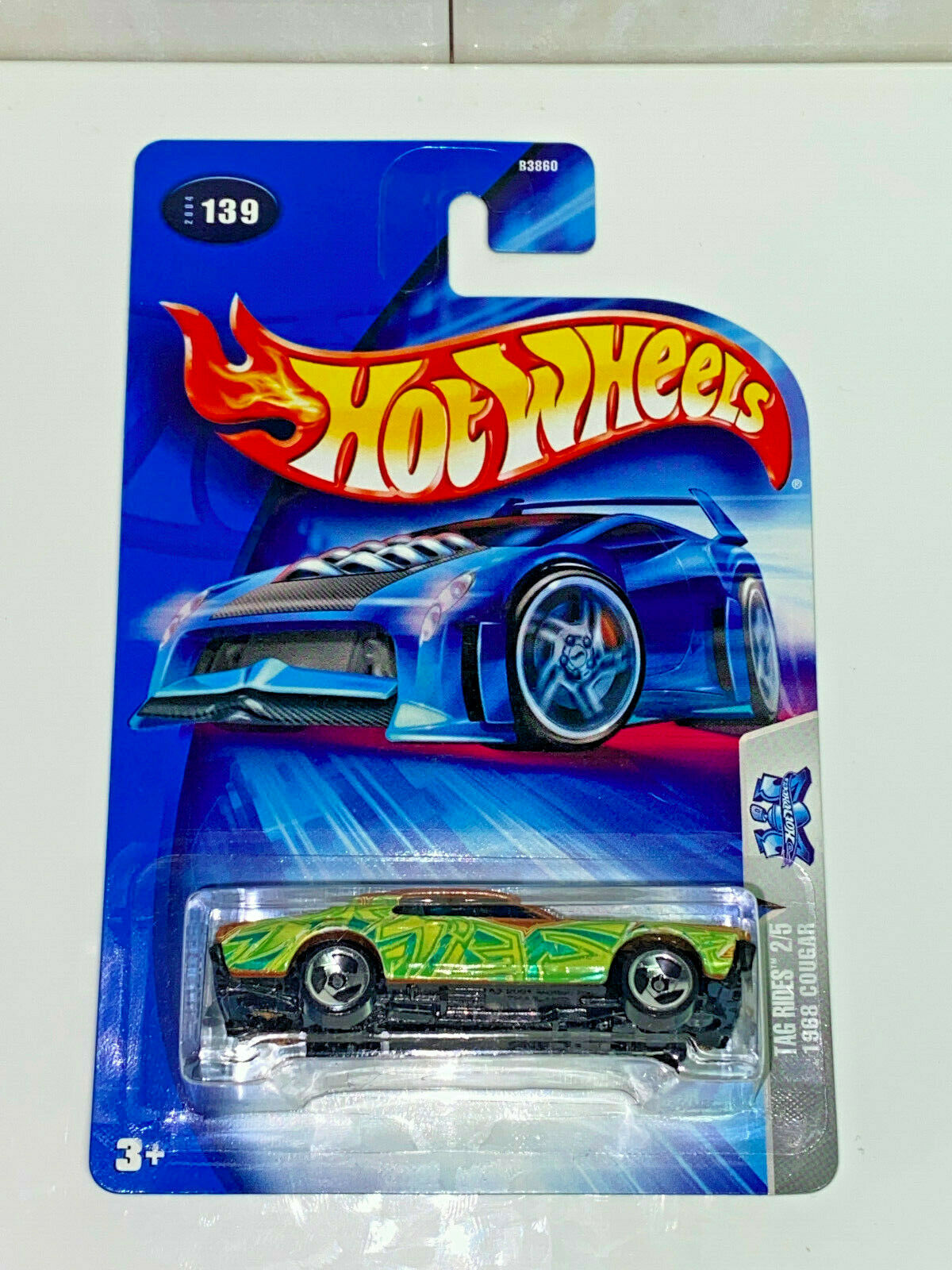 2004 Hot Wheels Tag Rides Full Set of 5 Vehicles #138,#139,#140,#141,#142 NIP