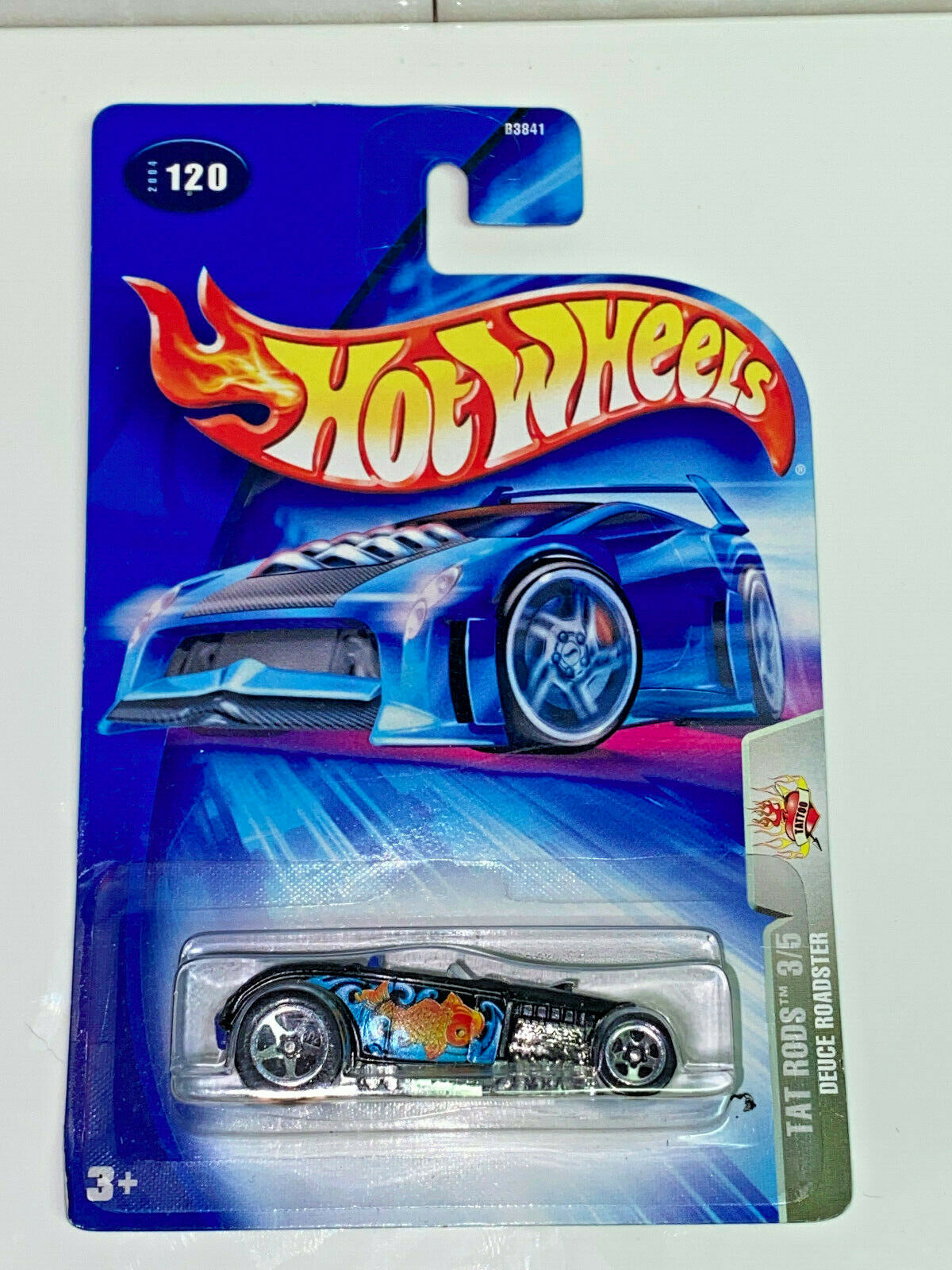 2004 Hot Wheels Tat Rods Series Full Set 5 Cars #118,#119,#120,#121,#122 NIP