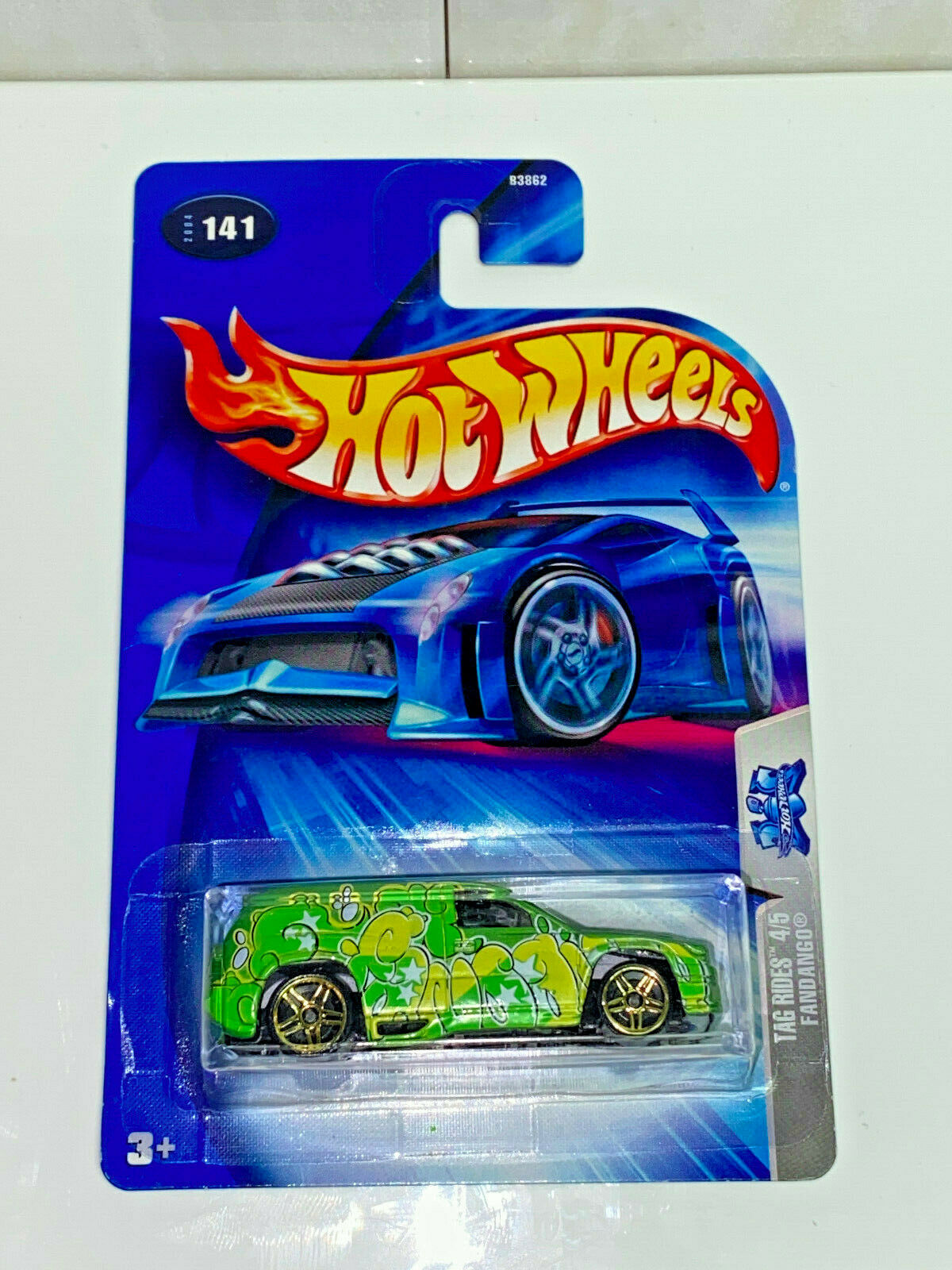 2004 Hot Wheels Tag Rides Full Set of 5 Vehicles #138,#139,#140,#141,#142 NIP
