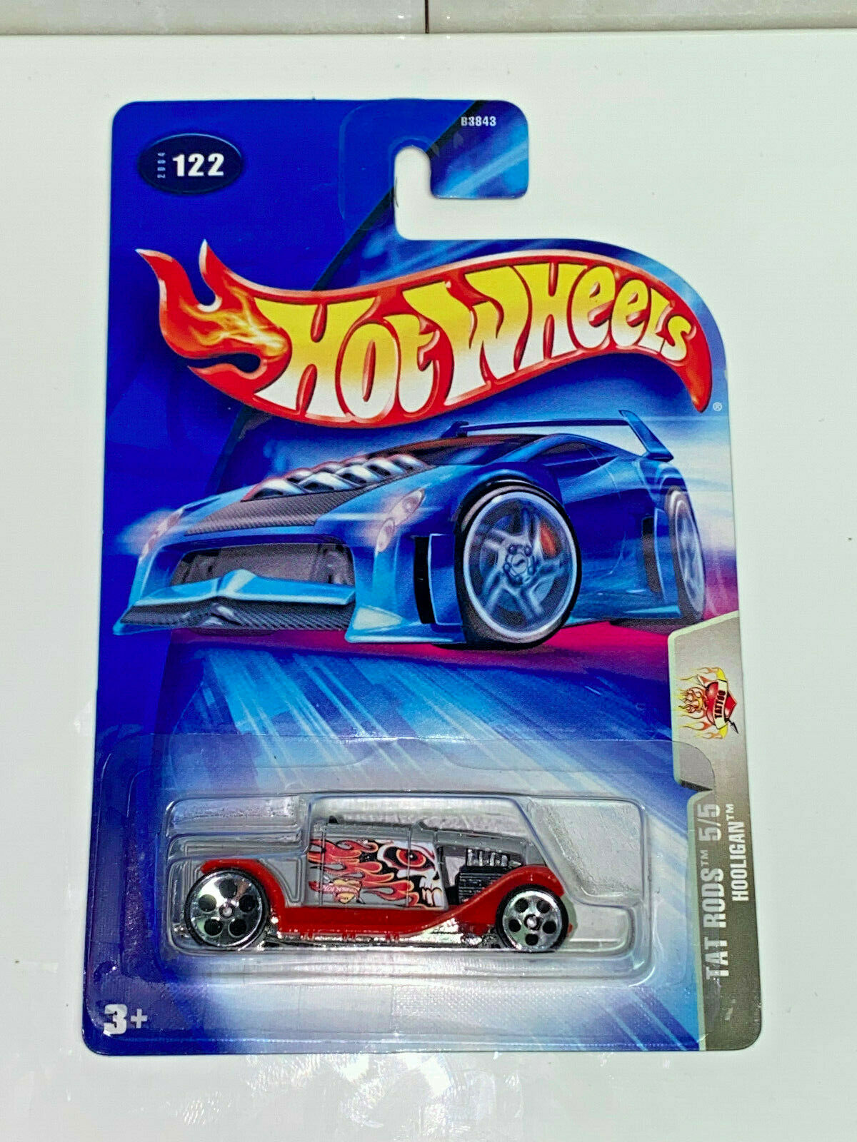 2004 Hot Wheels Tat Rods Series Full Set 5 Cars #118,#119,#120,#121,#122 NIP