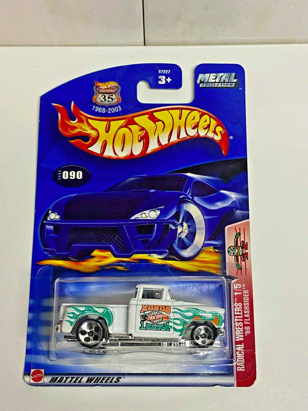 2003 Hot Wheels Radical Wrestlers Full Set Lot of 5 Cars NIP #90,#91,#92,#93,#94