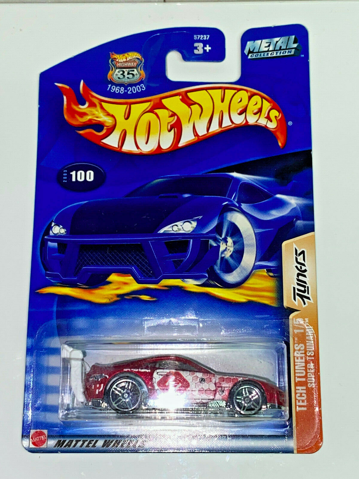 2003 Hot Wheels Tech Tuners Full Set Lot of 5 Cars #100,#101,#102,#103,#104 NIP