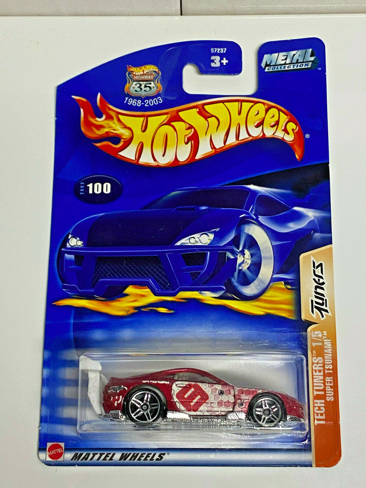 2003 Hot Wheels Tech Tuners Full Set Lot of 5 Cars #100,#101,#102,#103,#104 NIP