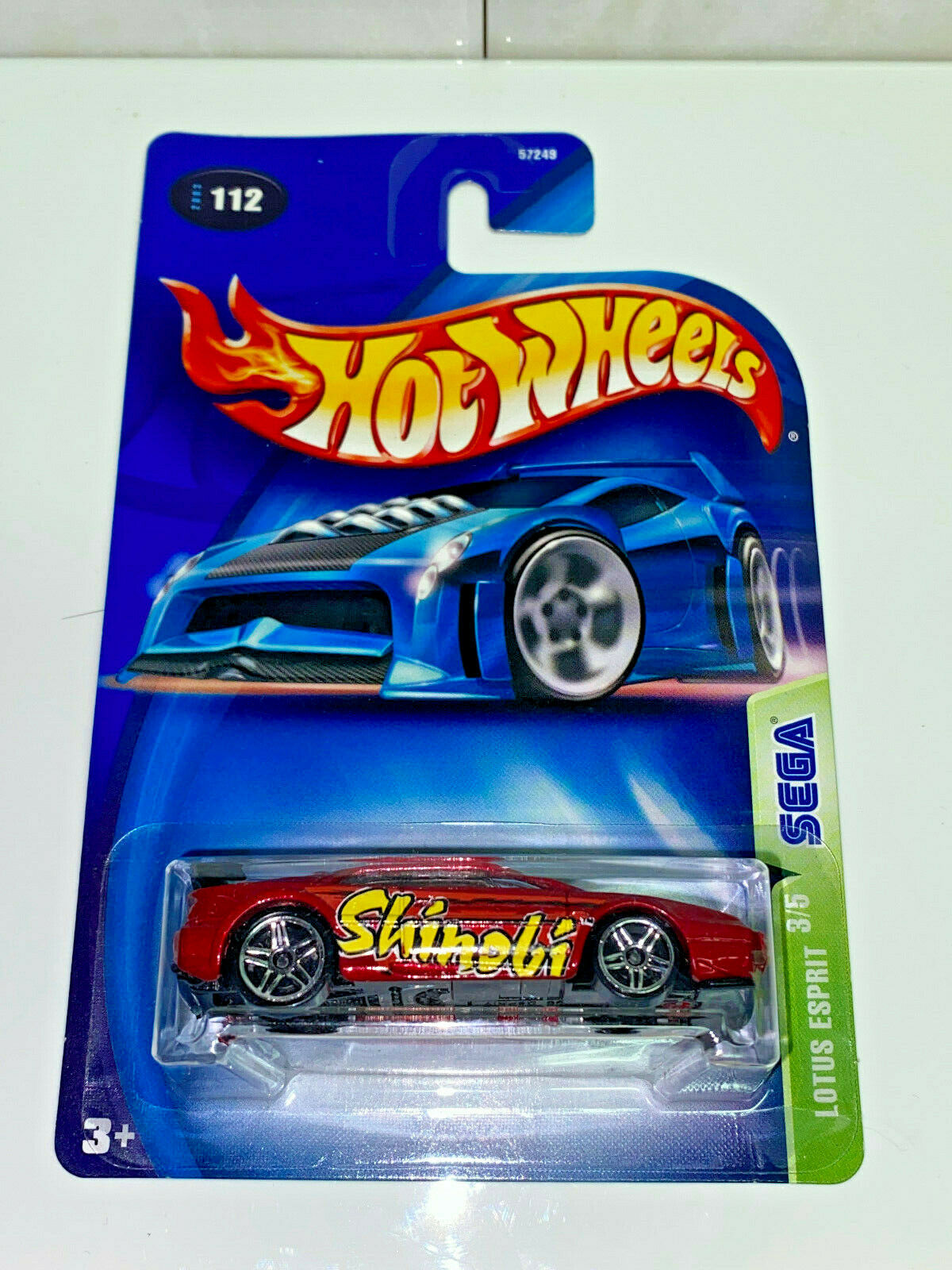 2003 Hot Wheels Sega Series Full Set 5 Cars NIP #110,#111,#112,#113,#114