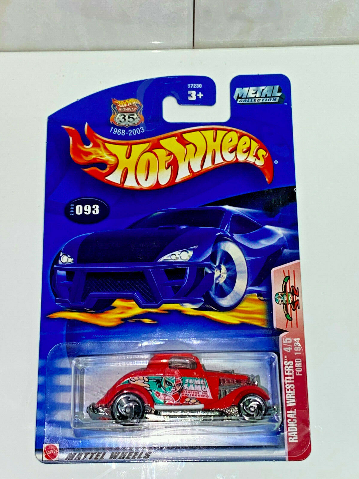 2003 Hot Wheels Radical Wrestlers Full Set Lot of 5 Cars NIP #90,#91,#92,#93,#94