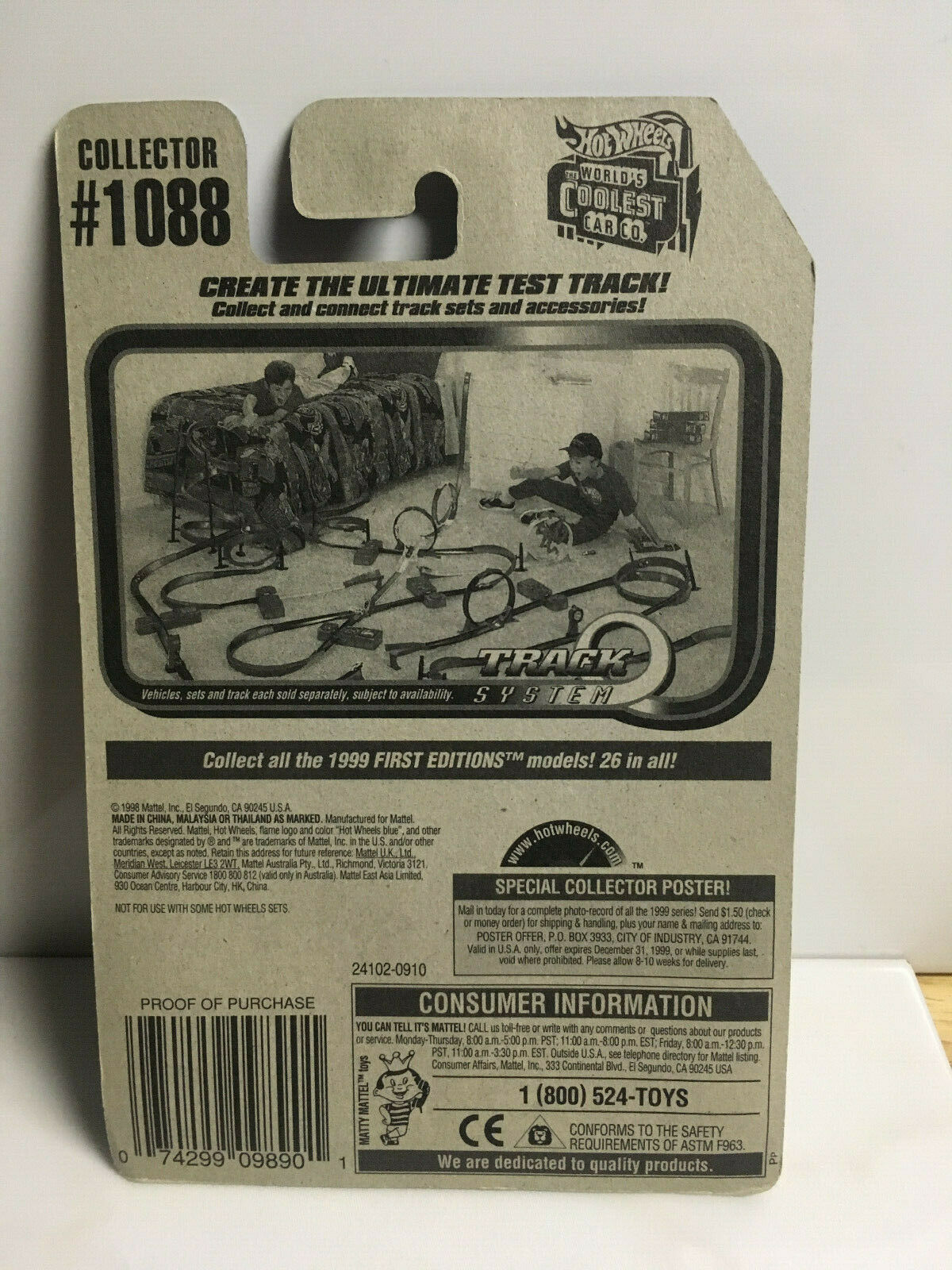 1999 Hot Wheels SPEED MACHINE Seeker Collector #1088 NIP