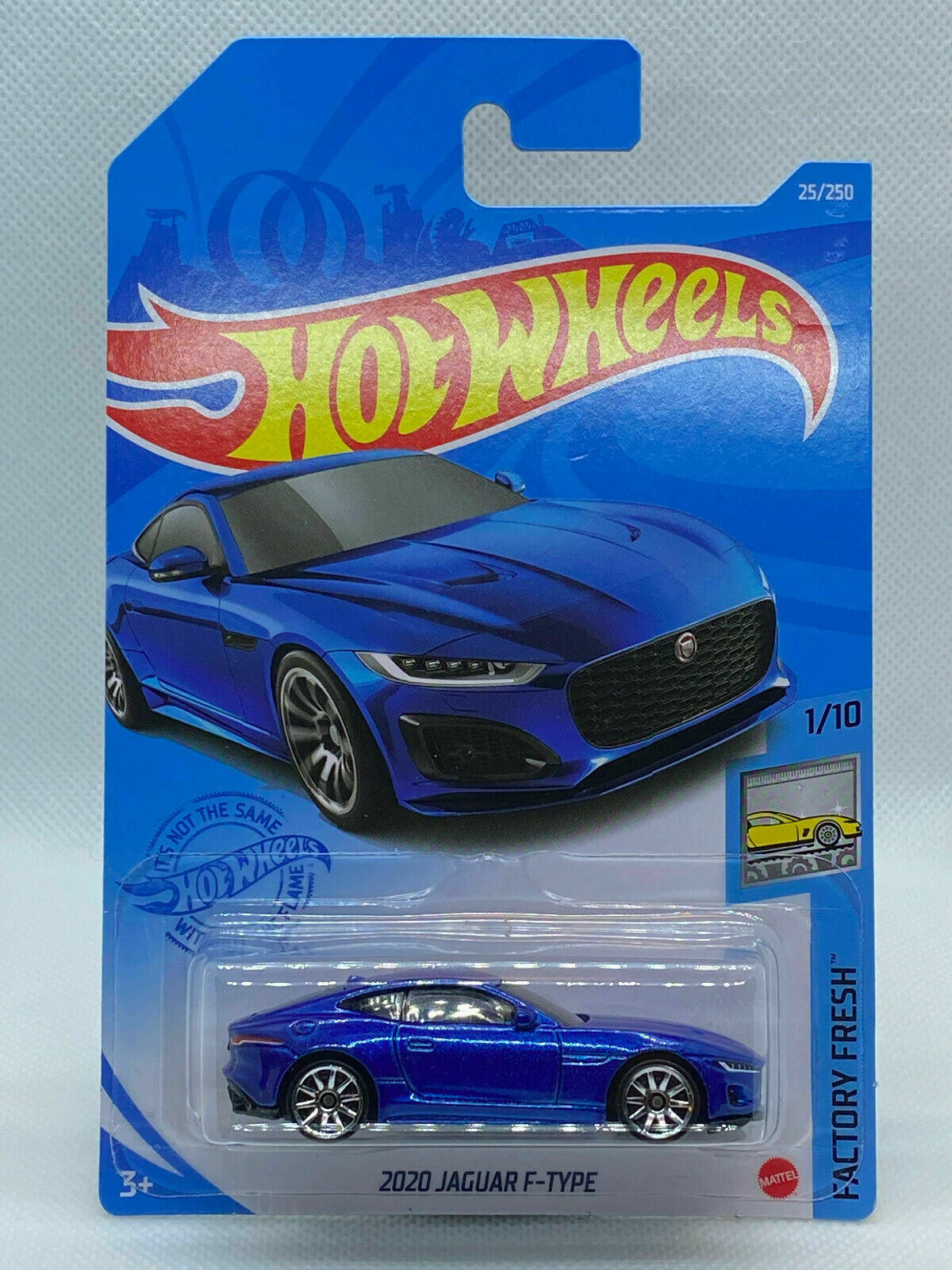 2021 Hot Wheels Factory Fresh #1/10 2020 Jaguar F-Type #25/250 (Soft Corners)