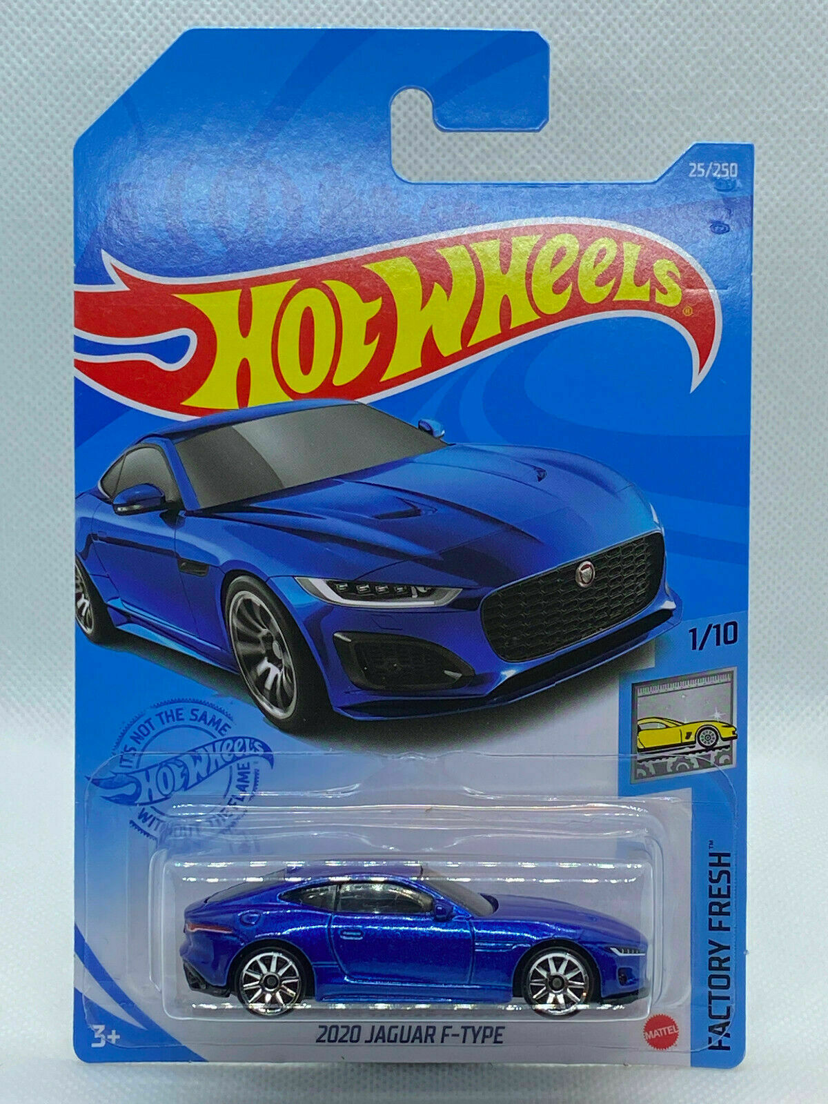 2021 Hot Wheels Factory Fresh #1/10 2020 Jaguar F-Type #25/250 (Soft Corners)