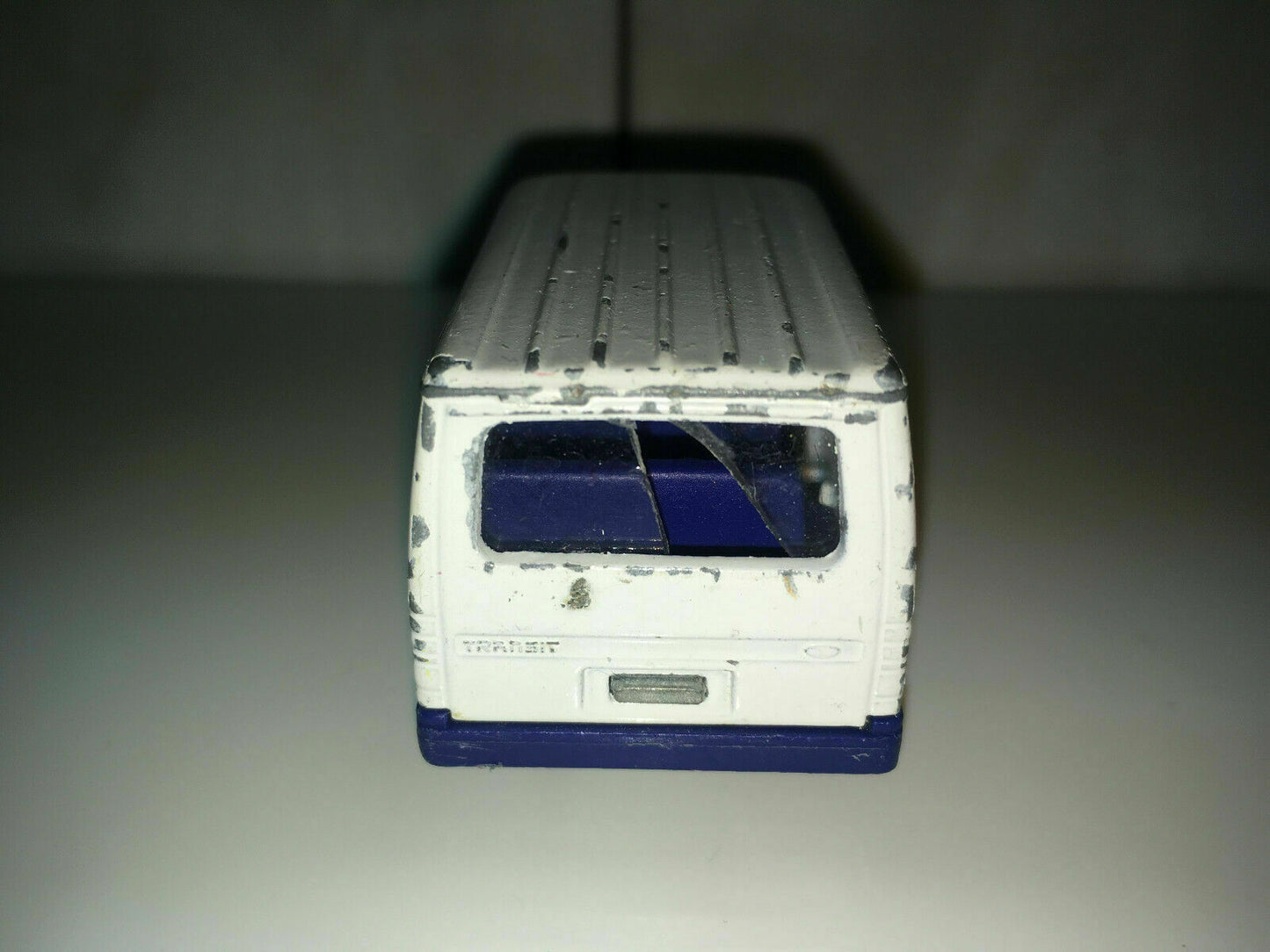 RARE VINTAGE 1988 Majorette N.243 FORD TRANSIT CITY BUS Made in France
