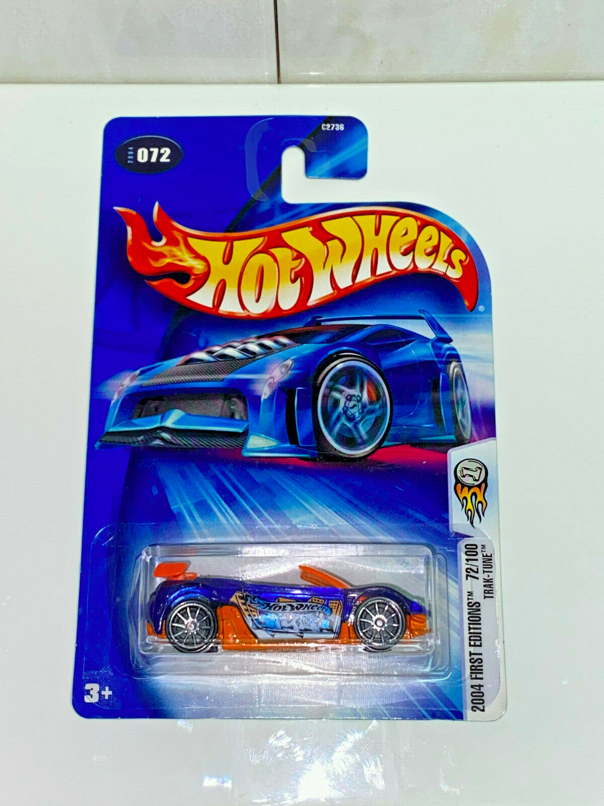 2004 Hot Wheels 2004 First Editions 72/100 Trax-Tune #072 NIP