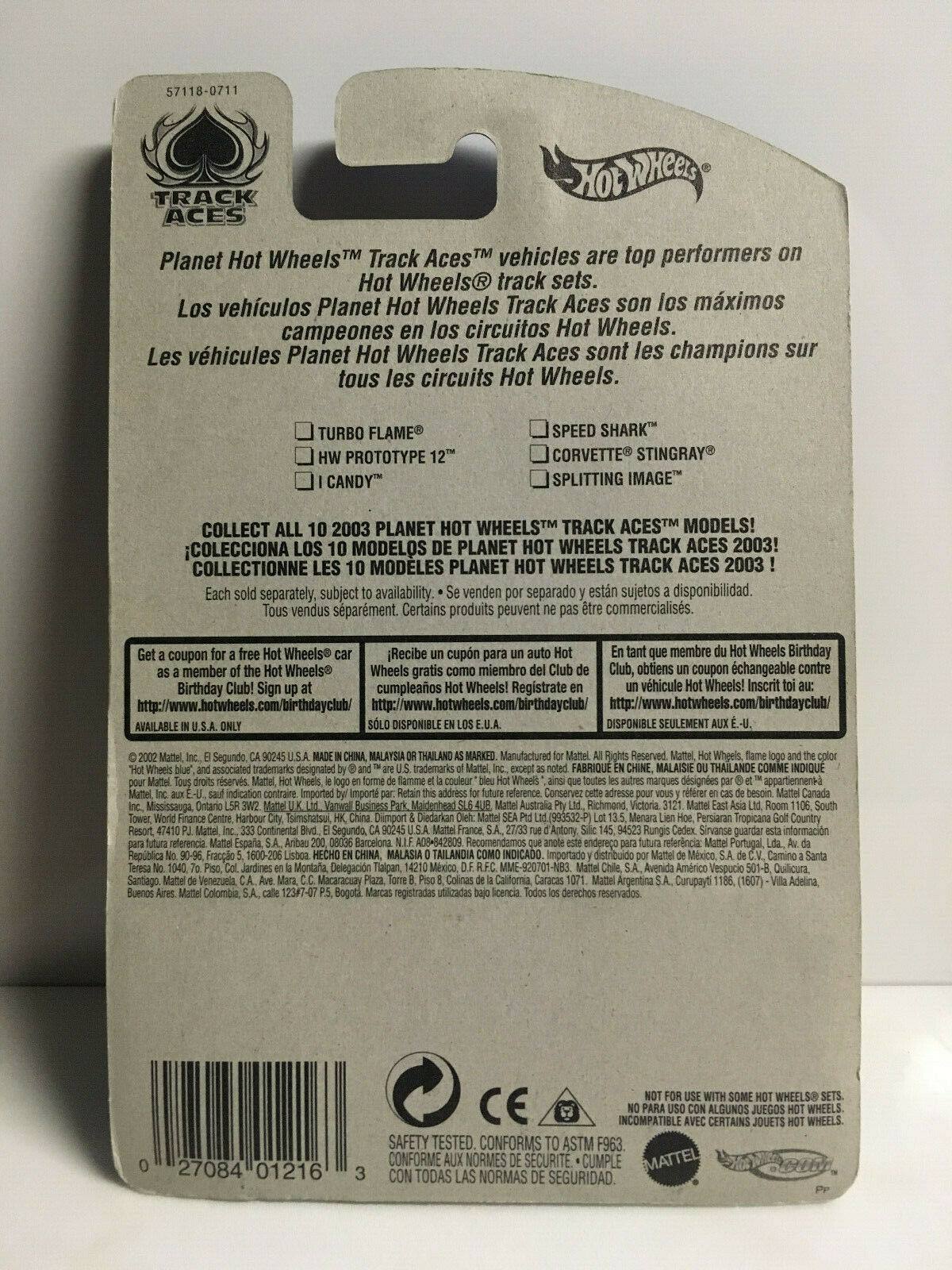 2003 Hot Wheels Track Aces #146 3/10 I CANDY Green