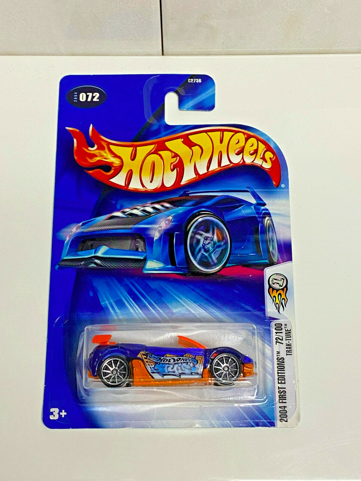 2004 Hot Wheels 2004 First Editions 72/100 Trax-Tune #072 NIP