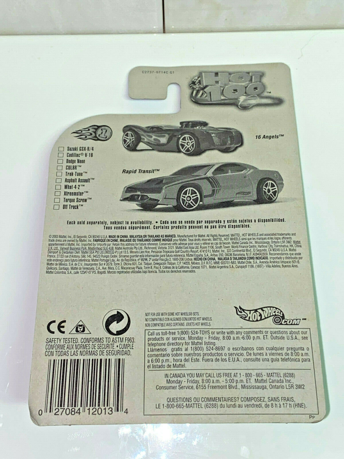 2004 Hot Wheels 2004 First Editions 73/100 Asphalt Assault #073 NIP