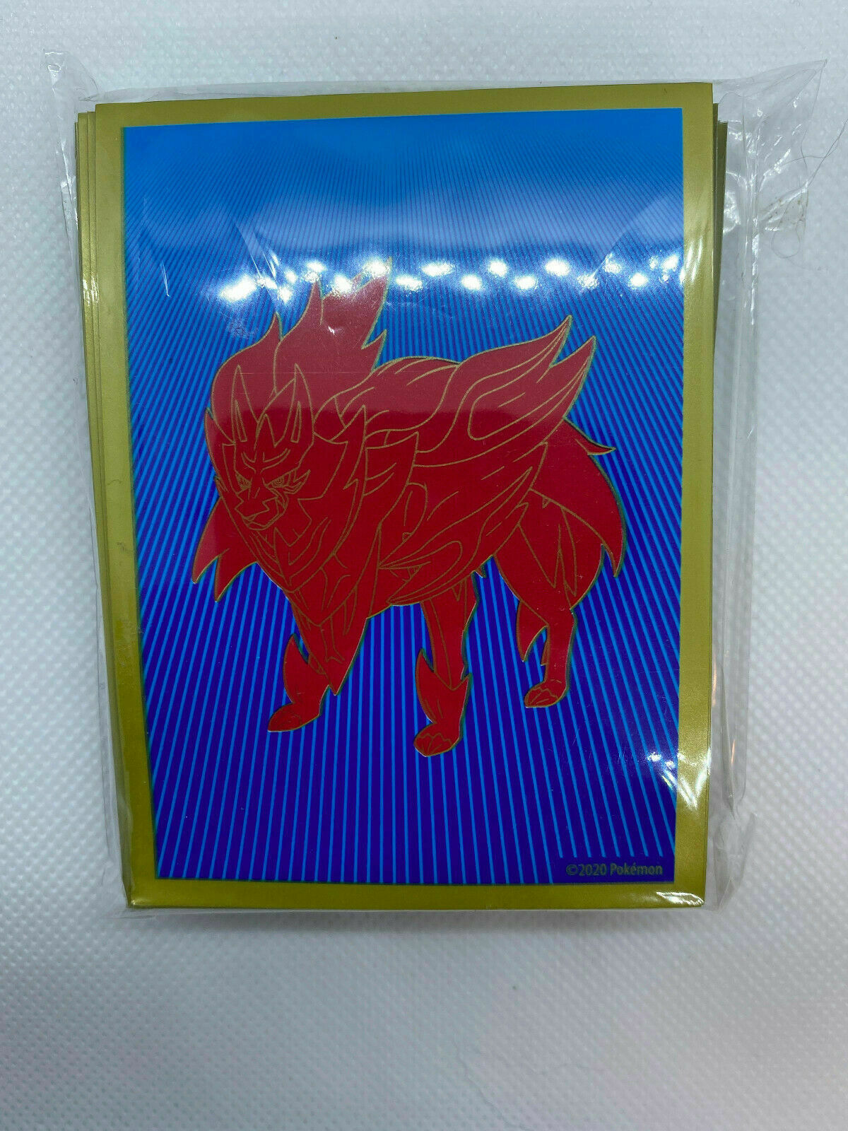 Pokemon Sword And Shield : Zamazenta Pack Of 65 Sleeves Pokemon Sword And Shield : Zamazenta Pack Of 65 Sleeves