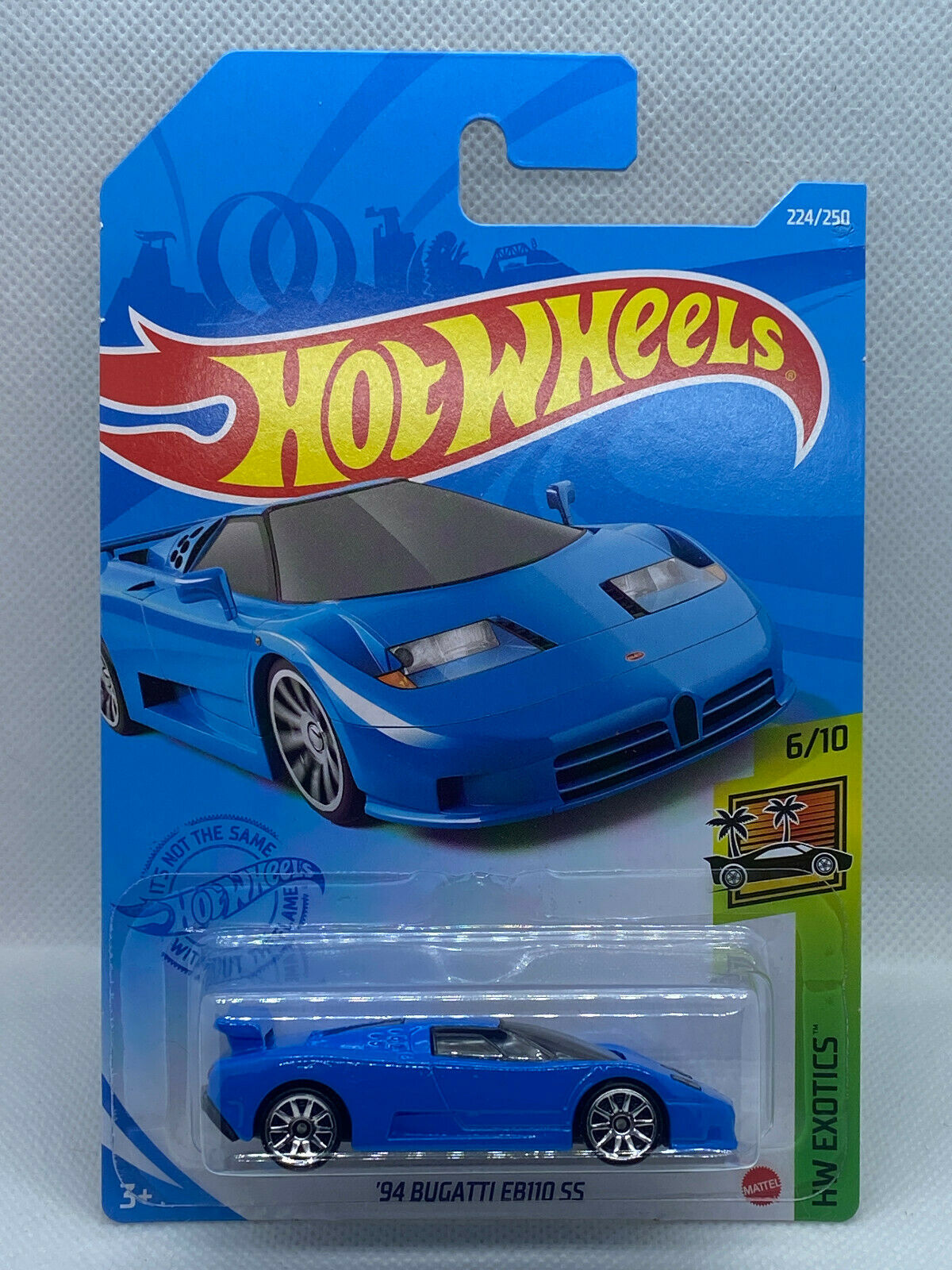 2021 Hot Wheels HW Exotics #6/10 '94 Bugatti EB110 SS NIP