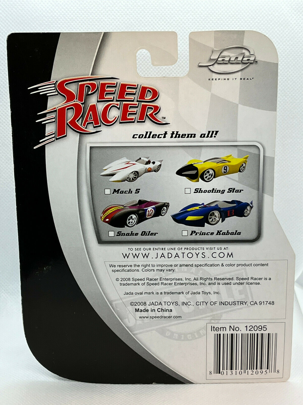 2008 Jada Speed Racer Collectible Vehicle Snake Oiler