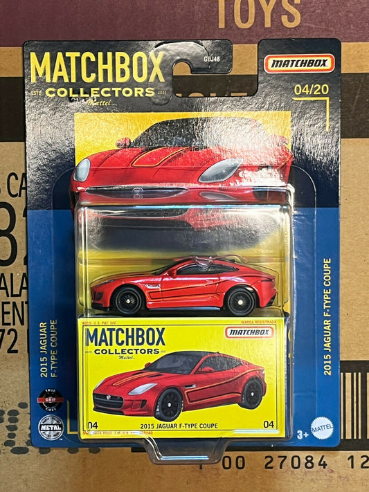 2022 Matchbox Collector's Series #04/20 2015 Jaguar F-Type Coupe Real Riders