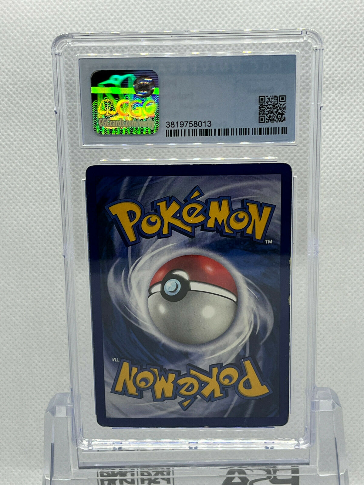 Pokémon 1999 Pikachu Base Set 1st Edition Gray Stamp CGC 5 EX 58/102